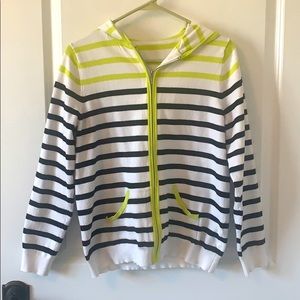 Chico’s zip up sweater hoodie